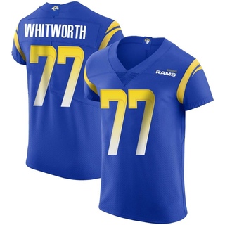 Elite Andrew Whitworth Men's Los Angeles Rams Alternate Vapor Untouchable Jersey - Royal