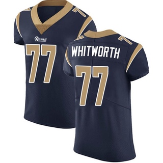 Elite Andrew Whitworth Men's Los Angeles Rams Team Color Vapor Untouchable Jersey - Navy