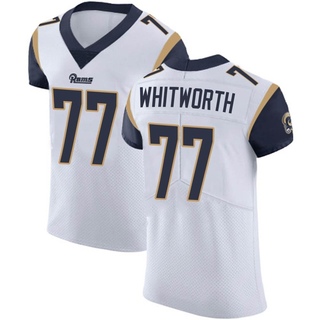 Elite Andrew Whitworth Men's Los Angeles Rams Vapor Untouchable Jersey - White