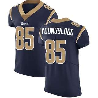 Elite Jack Youngblood Men's Los Angeles Rams Team Color Vapor Untouchable Jersey - Navy