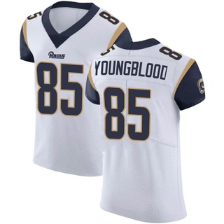 Elite Jack Youngblood Men's Los Angeles Rams Vapor Untouchable Jersey - White