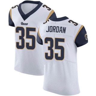 Elite Michael Jordan Men's Los Angeles Rams Vapor Untouchable Jersey - White