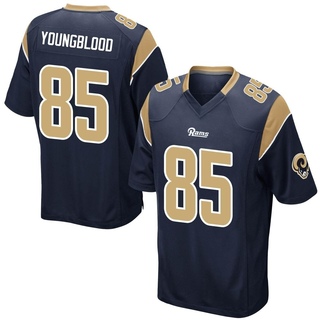 Game Jack Youngblood Men's Los Angeles Rams Team Color Jersey - Navy