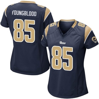 Game Jack Youngblood Women's Los Angeles Rams Team Color Jersey - Navy