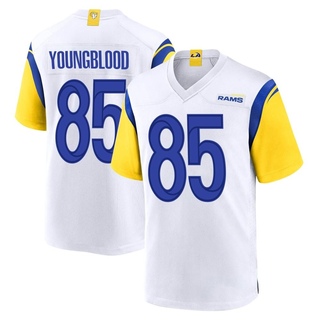 Game Jack Youngblood Youth Los Angeles Rams Jersey - White