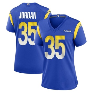 Game Michael Jordan Women's Los Angeles Rams Alternate Jersey - Royal