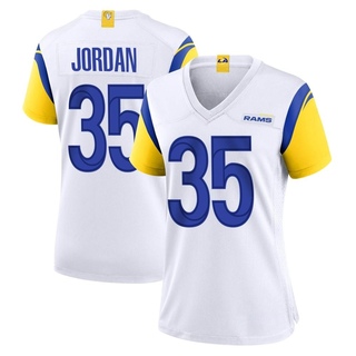 Game Michael Jordan Women's Los Angeles Rams Jersey - White