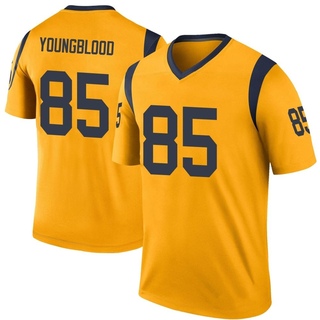 Legend Jack Youngblood Men's Los Angeles Rams Color Rush Jersey - Gold