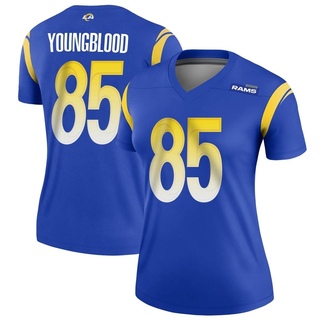 Legend Jack Youngblood Women's Los Angeles Rams Jersey - Royal