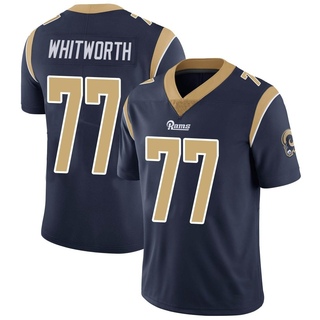 Limited Andrew Whitworth Men's Los Angeles Rams Team Color Vapor Untouchable Jersey - Navy
