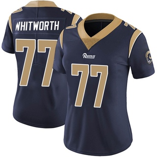 Limited Andrew Whitworth Women's Los Angeles Rams Team Color Vapor Untouchable Jersey - Navy