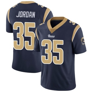 Limited Michael Jordan Men's Los Angeles Rams Team Color Vapor Untouchable Jersey - Navy