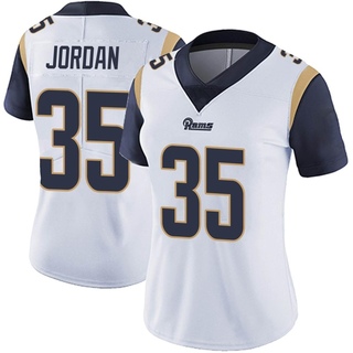 Limited Michael Jordan Women's Los Angeles Rams Vapor Untouchable Jersey - White